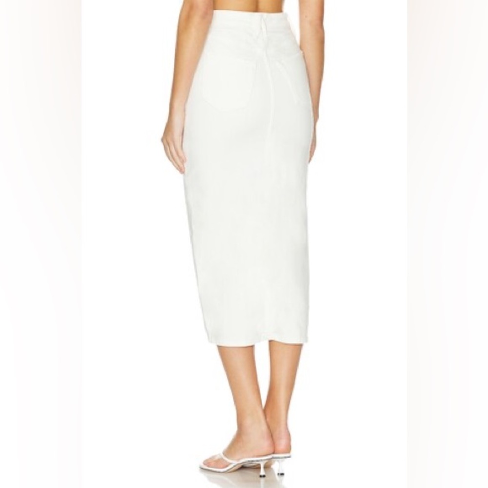Good American Slit Front Midi Skirt - Picture 3 of 8
